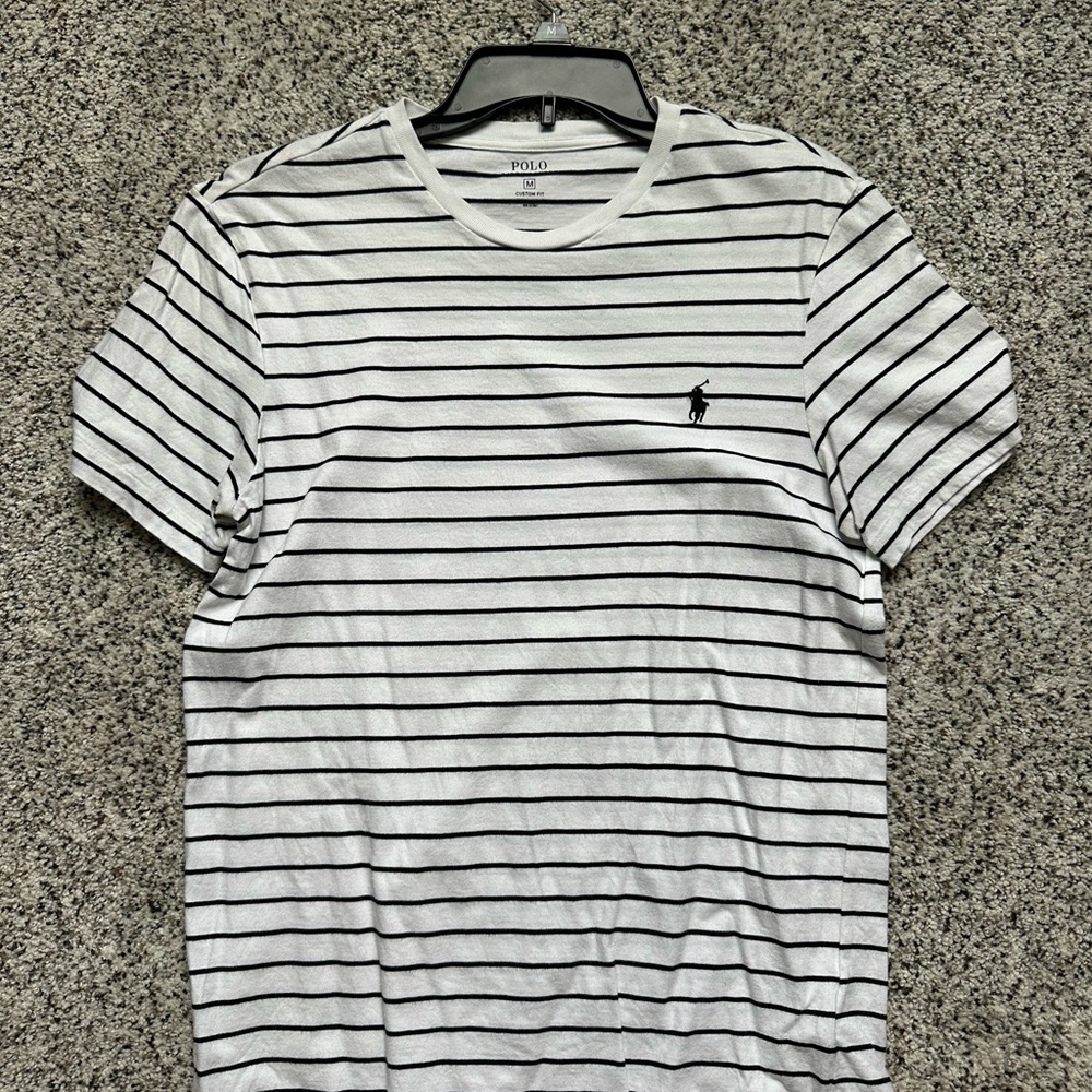 Polo Ralph Lauren White Striped Shirt